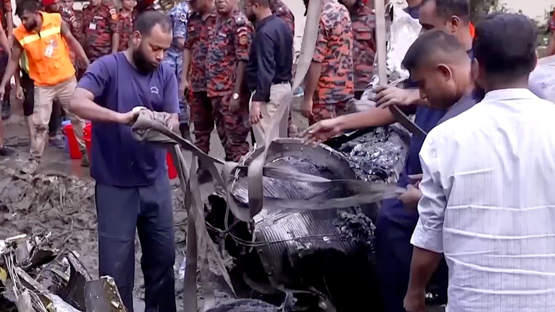 A year after deadly jet crash at Bangladesh school, families demand answers