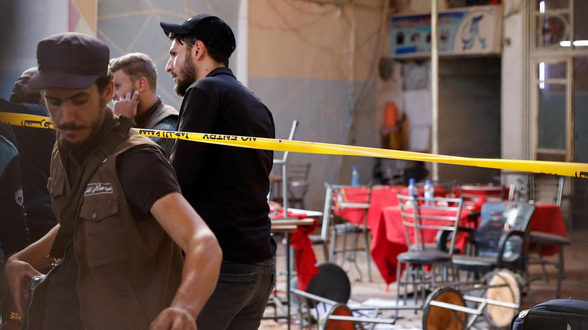 Macron safe after explosions in Syrian capital during French president's visit
