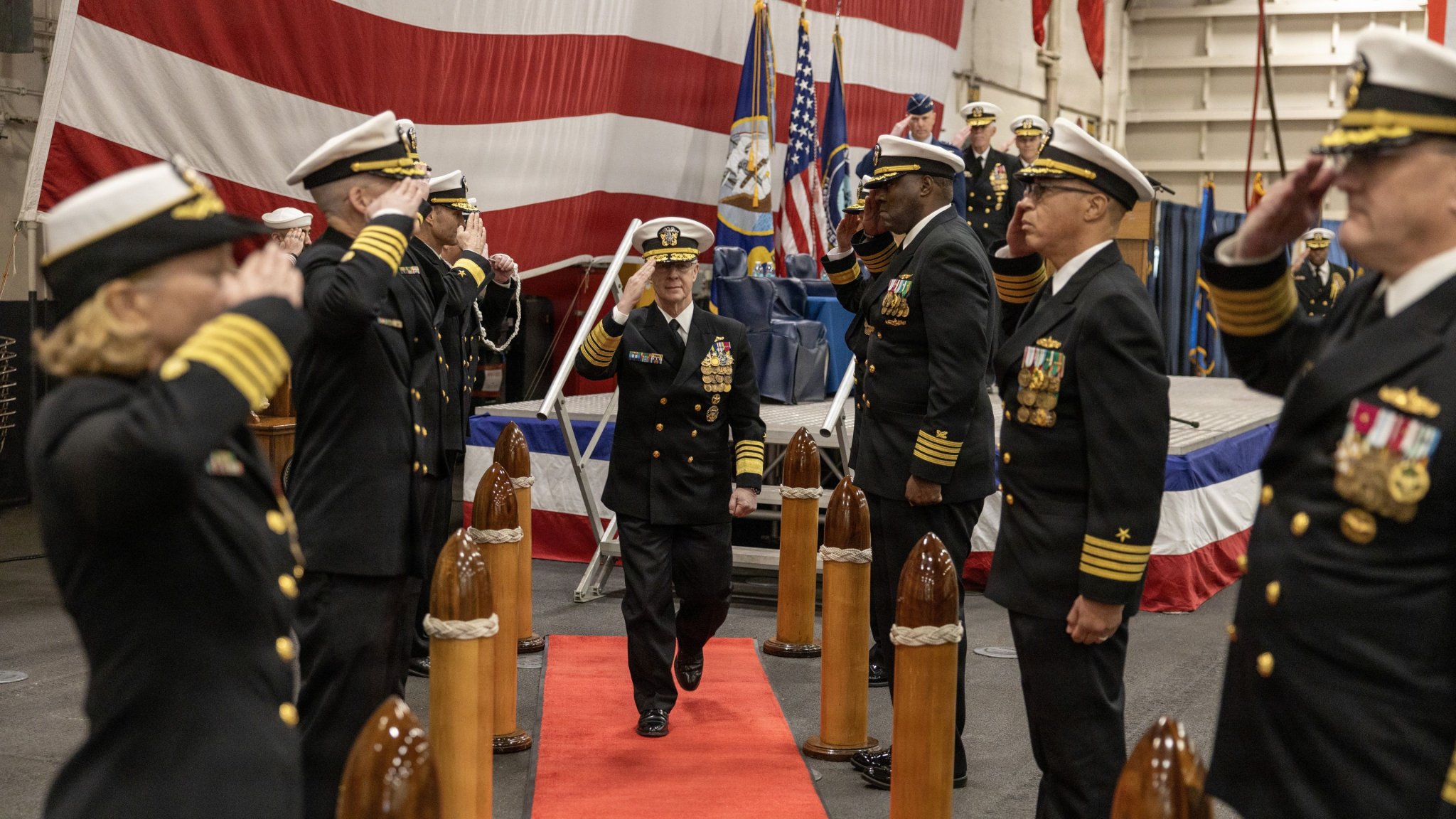 Navy orders removal of commanders’ portraits, bios, on service websites