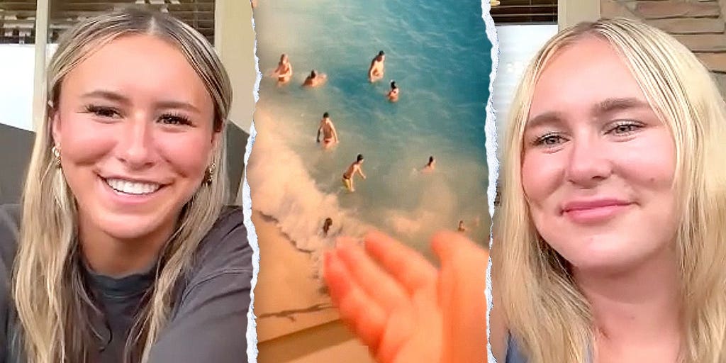 Sisters in viral video reveal truth of 'eerie' family photo they discovered at rental home