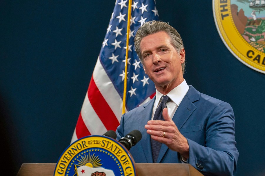 Soft on crime? Not Gavin Newsom.
