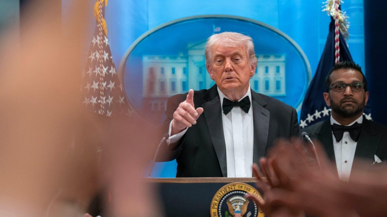 Watch live: Trump takes center stage at White House correspondents' dinner