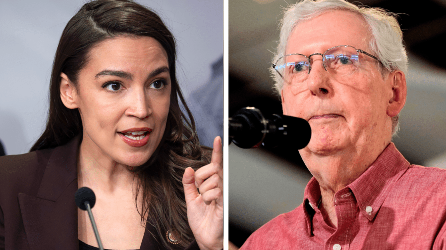 Ocasio-Cortez on McConnell absence: 'This is not normal, at all'