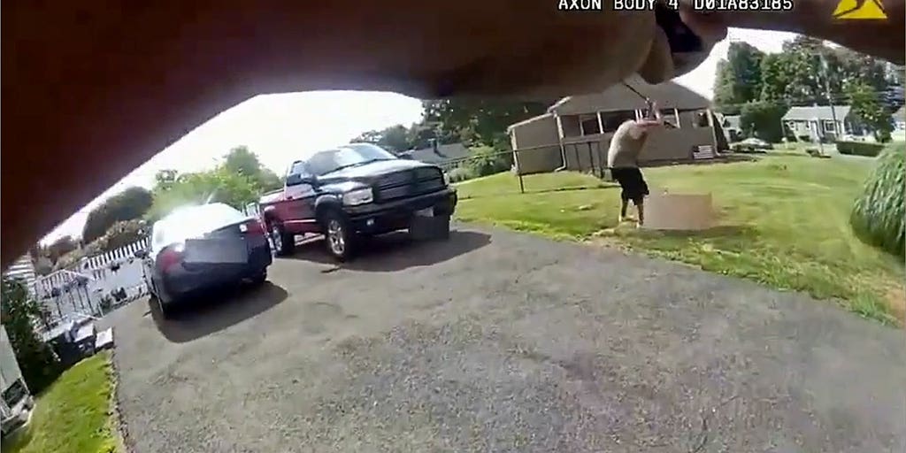 Bodycam shows Connecticut officer repeatedly ordering bat-wielding suspect to stop before fatal shooting