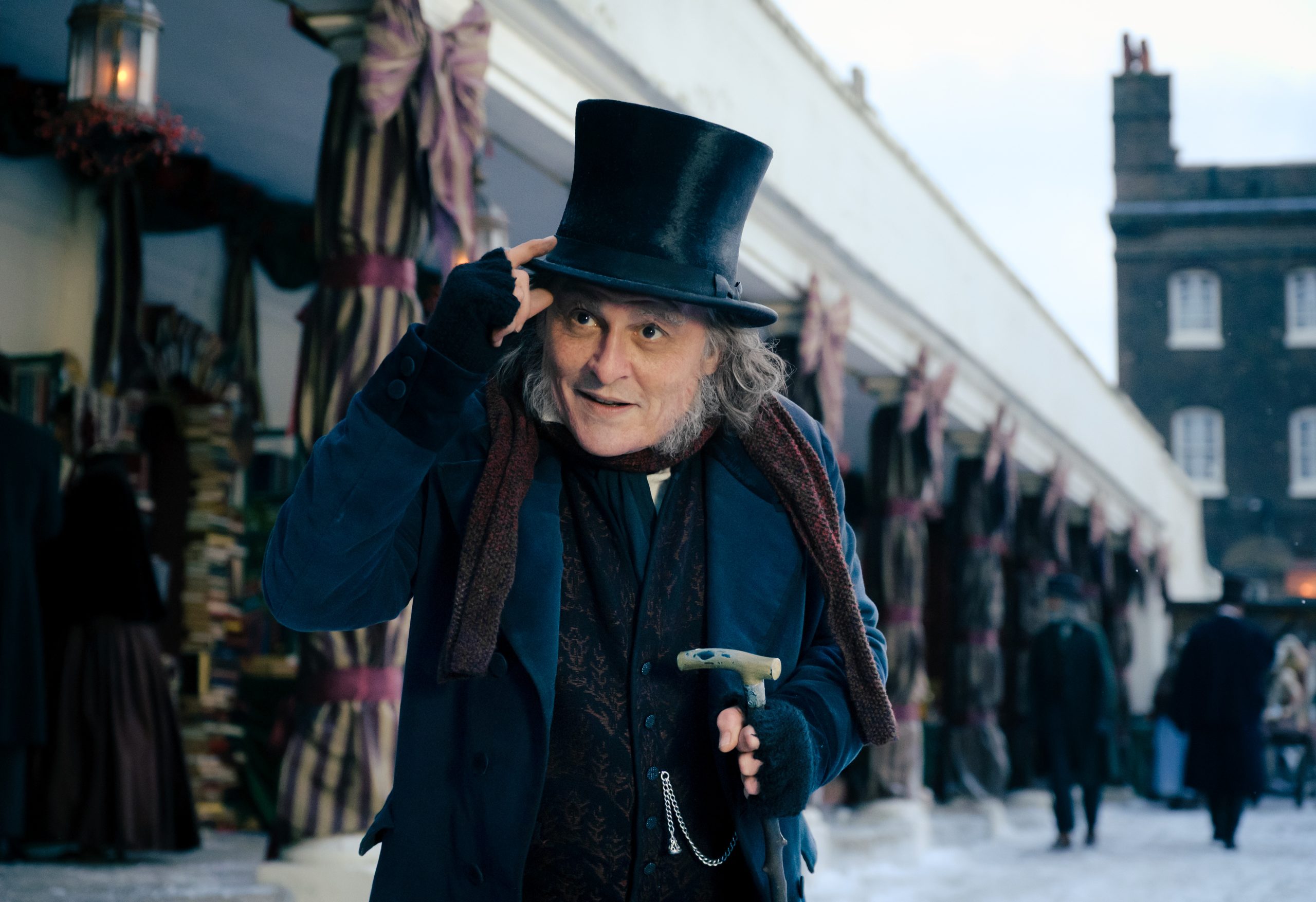 ‘Ebenezer: A Christmas Carol’ Trailer: Johnny Depp Transforms Into Grouchy, Snowball-Throwing Scrooge