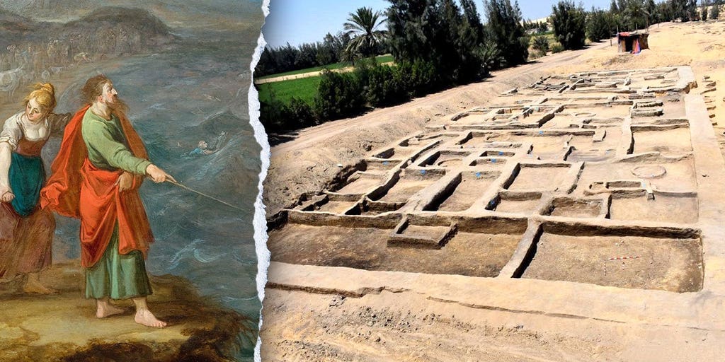 Ancient Egyptian settlement discovered from era that fueled Exodus debate