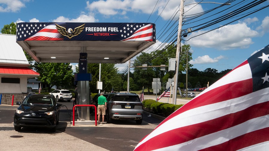 Mystery surrounds 'Freedom Fuel' gas stations touted by Trump