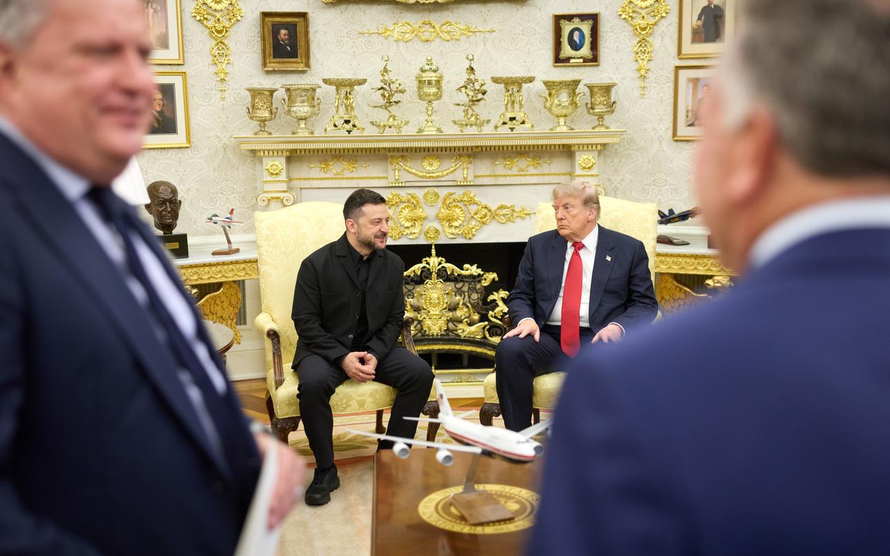 Zelenskyy lands in US for Trump talks seeking more air defenses