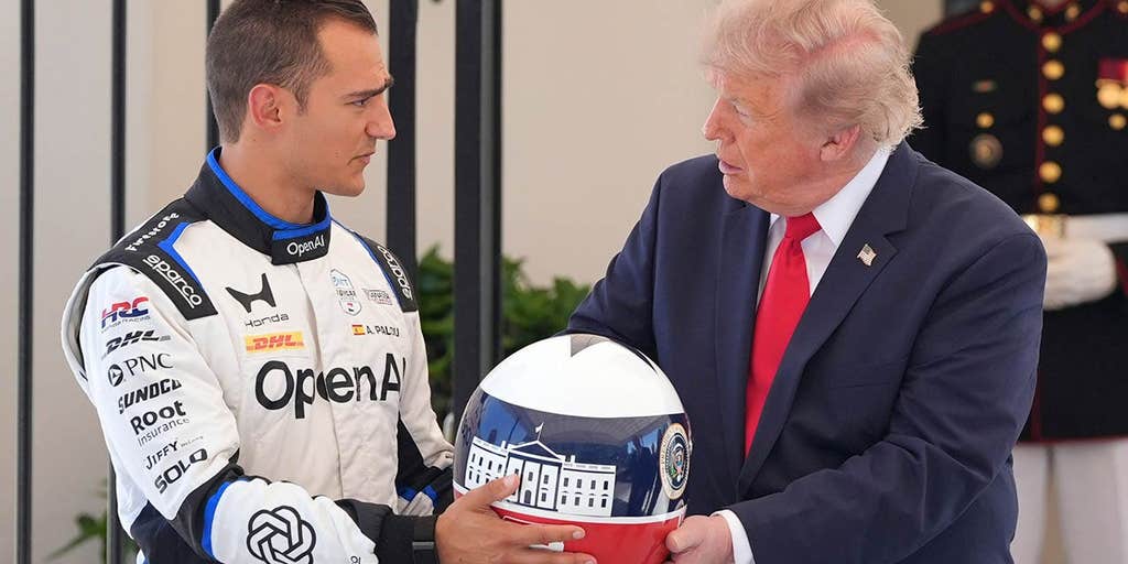 Trump touts IndyCar drivers' 'special' ability at Freedom 250 Grand Prix showcase, seemingly ending hot debate