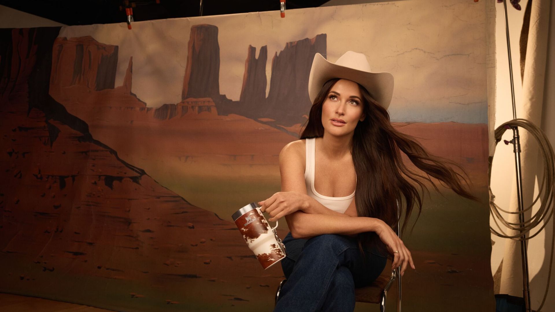 Kacey Musgraves and Stanley 1913 Team Up on Cow-Printed Water Bottles, Pet Bowls and Mugs