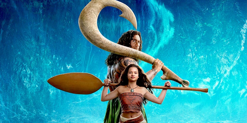 'Moana' Review: Dwayne Johnson returns for Disney's lazy live-action remake that resembles AI slop