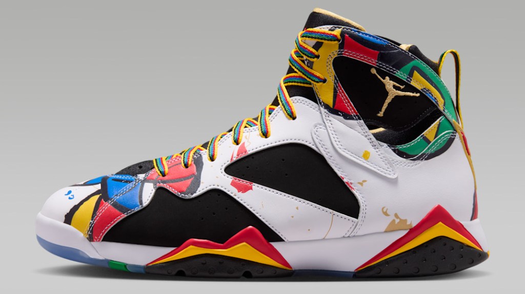 Nike Releases New Limited-Edition Air Jordan 7 Retro ‘Miró’ Sneakers: Here’s Where To Buy a Pair Online