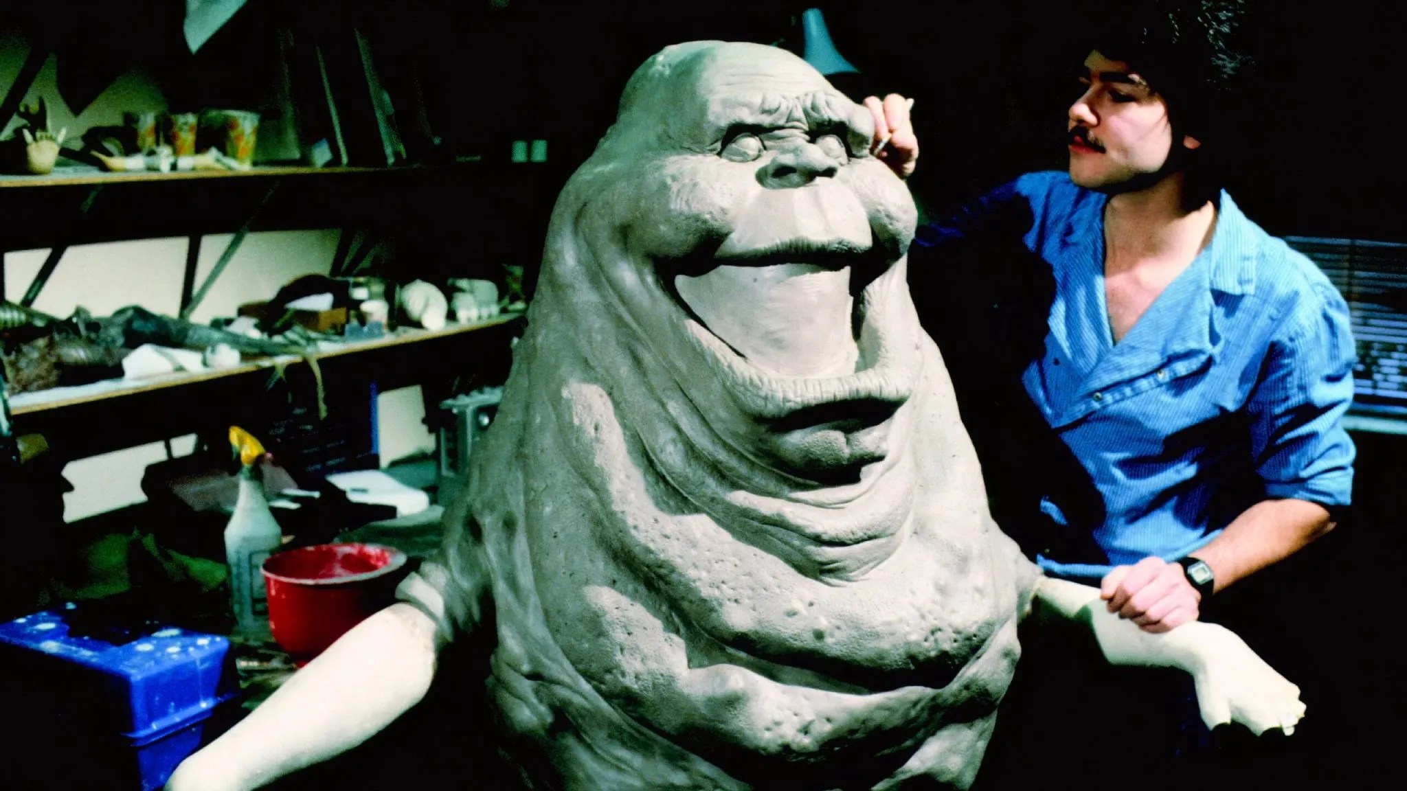 Steve Johnson Created Movie Icons Like Slimer in ’Ghostbusters’ Before Flaming Out on Drugs. A New Doc Traces His Art and Recovery