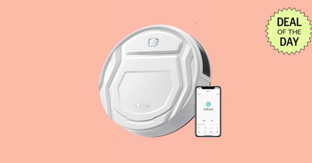 Save 55% off this highly rated robot vacuum