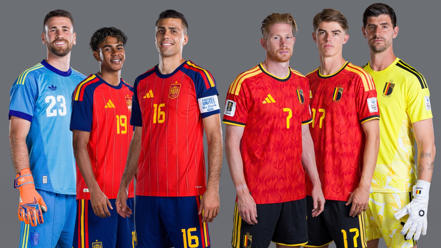 Where to Watch Spain vs. Belgium World Cup Quarterfinal Match Live Online