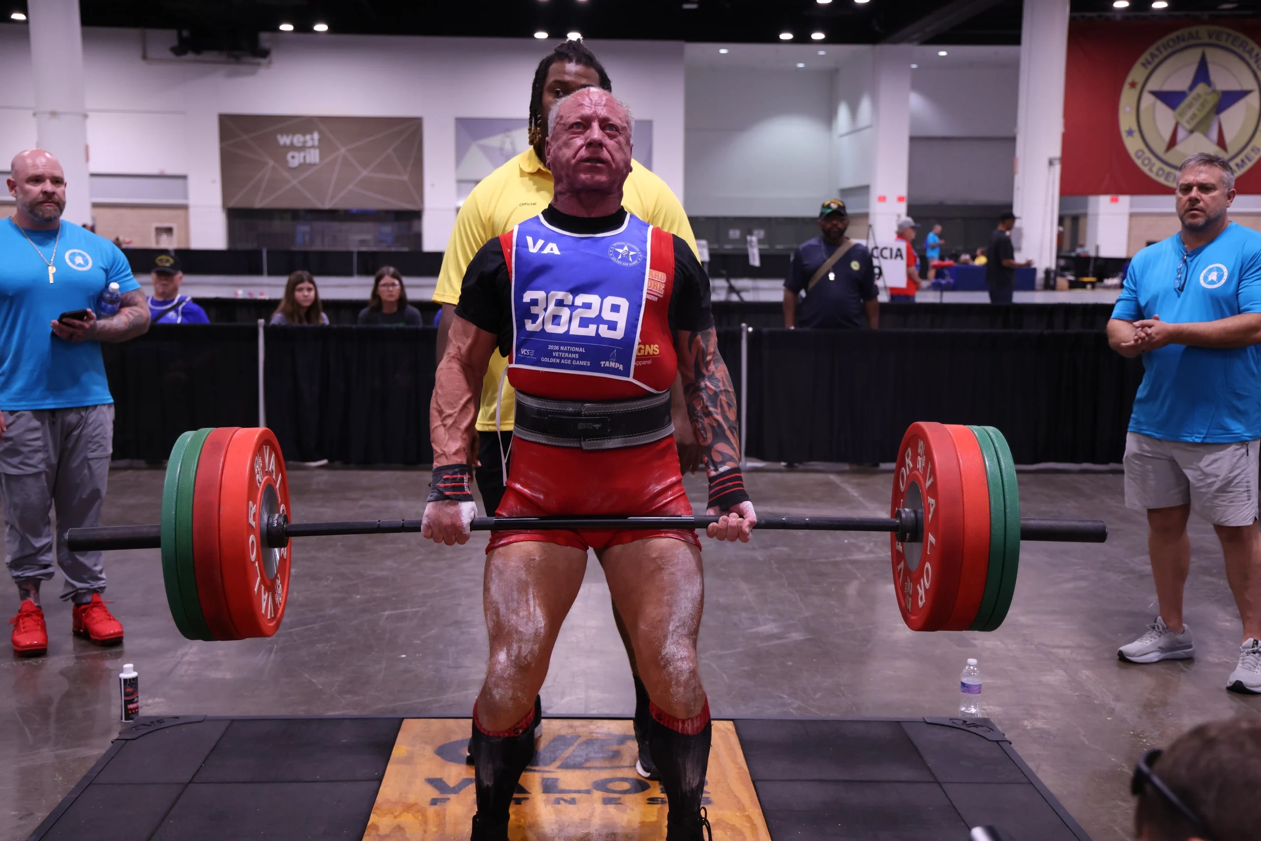 Air Force Veteran returns to the Golden Age Games with strength, faith and fight