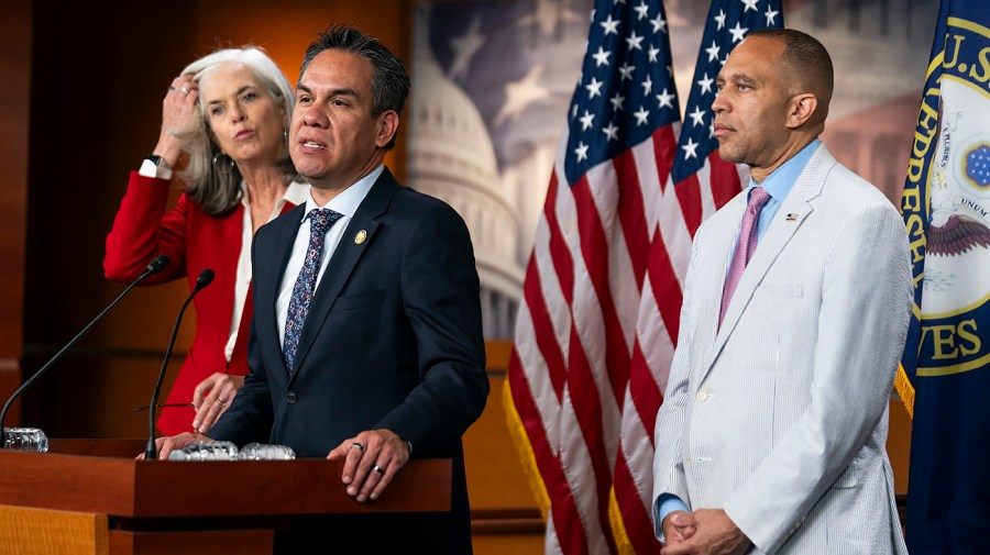 Watch live: House Democrats give remarks as party divisions take center stage