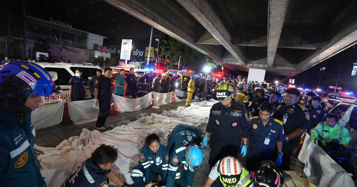 At least 27 killed in Bangkok beer pub after fire broke out, authorities say