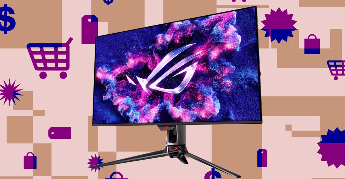 Asus’ top-end 4K QD-OLED gaming monitor is $400 off