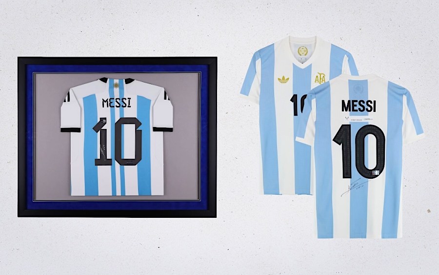 Autographed Lionel Messi Memorabilia Drops Online as Argentine Star Leads Team Into World Cup Quarterfinals