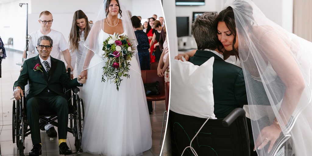 Dad suffers heart attack days before daughter's wedding — then doctors make sure he walks her down the aisle
