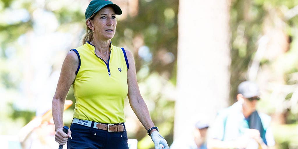 WNBA commissioner Cathy Engelbert caught hitting laughably bad golf shot after allegedly ditching interview