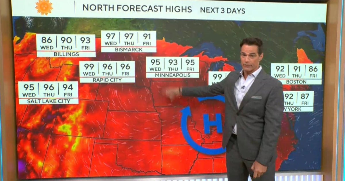 More extreme heat across parts of U.S.