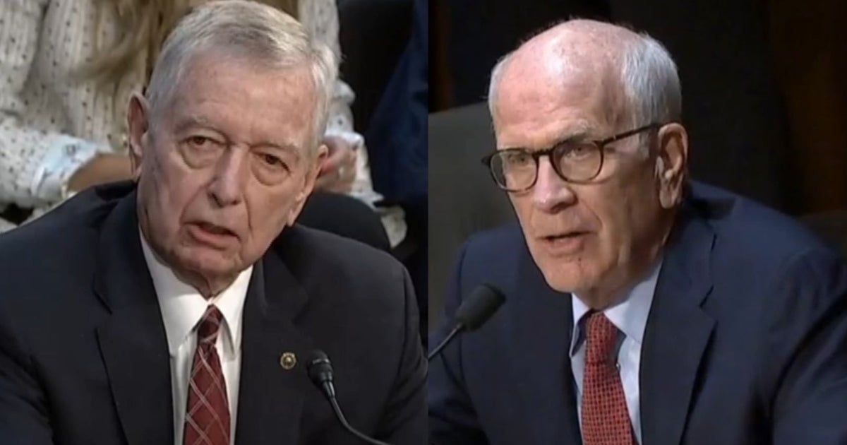 Sen. Welch presses former AG John Ashcroft on the dynamic between president, attorney general