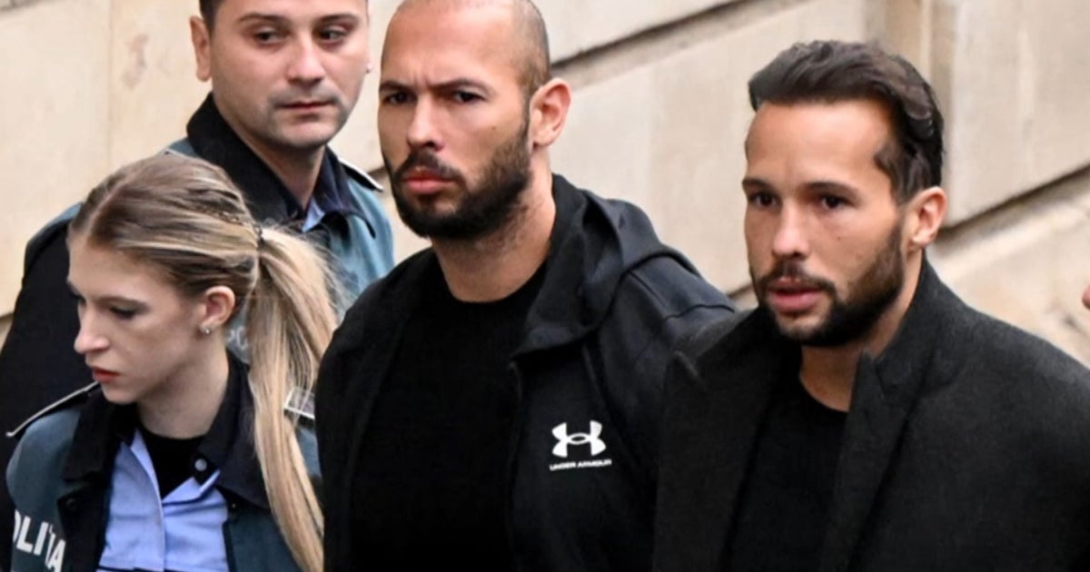 Tate brothers to fight UK extradition over rape, sex trafficking charges