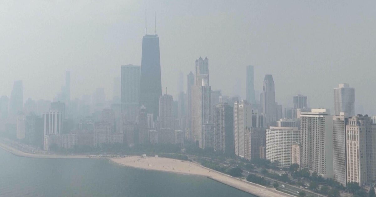 Watch: Wildfire smoke blankets cities across U.S., Canada