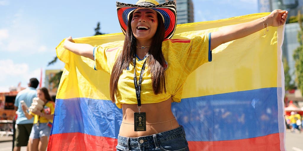 Colombia soccer fans invade Vancouver ahead of World Cup Round of 16 clash with Switzerland