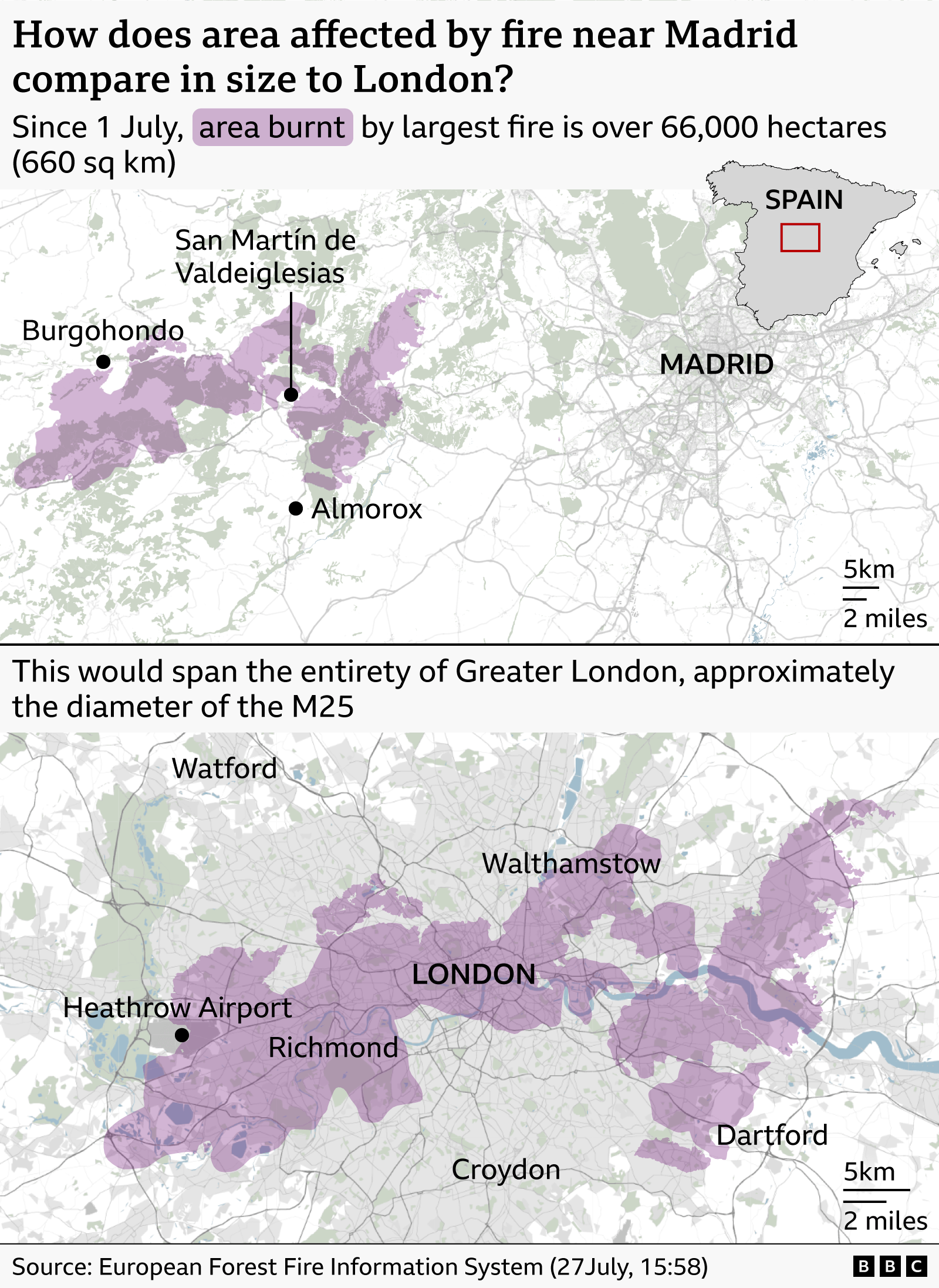 'It's a hell of a situation': Spain grapples with devastating wildfires