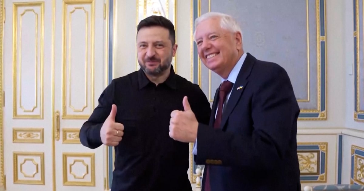 Graham makes final remarks in Ukraine a day before this death