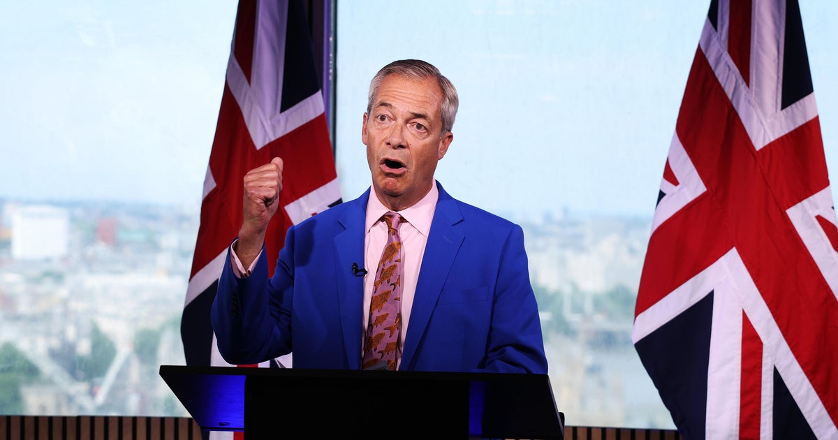 U.K. far-right leader Nigel Farage resigns as lawmaker in risky gamble