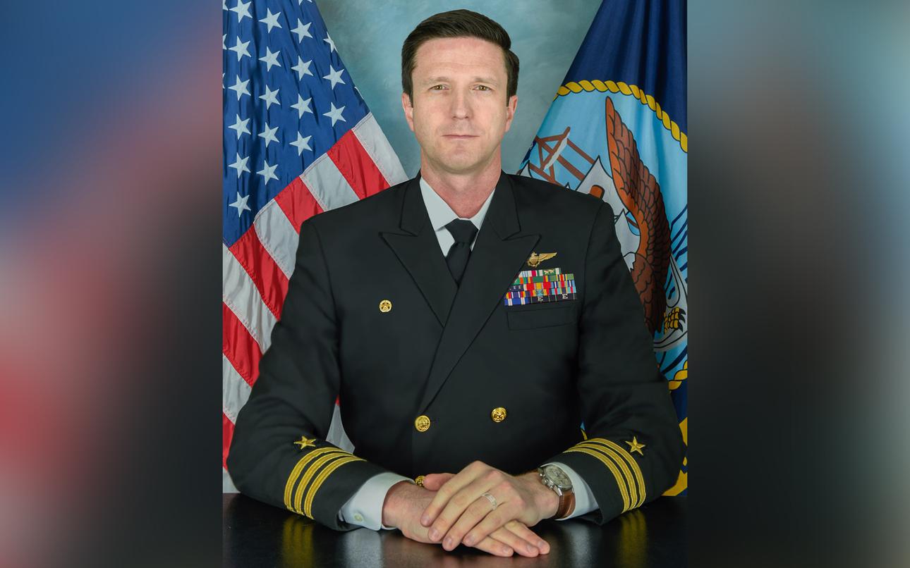 Top officer of carrier helicopter squadron was crew member lost in Arabian Sea