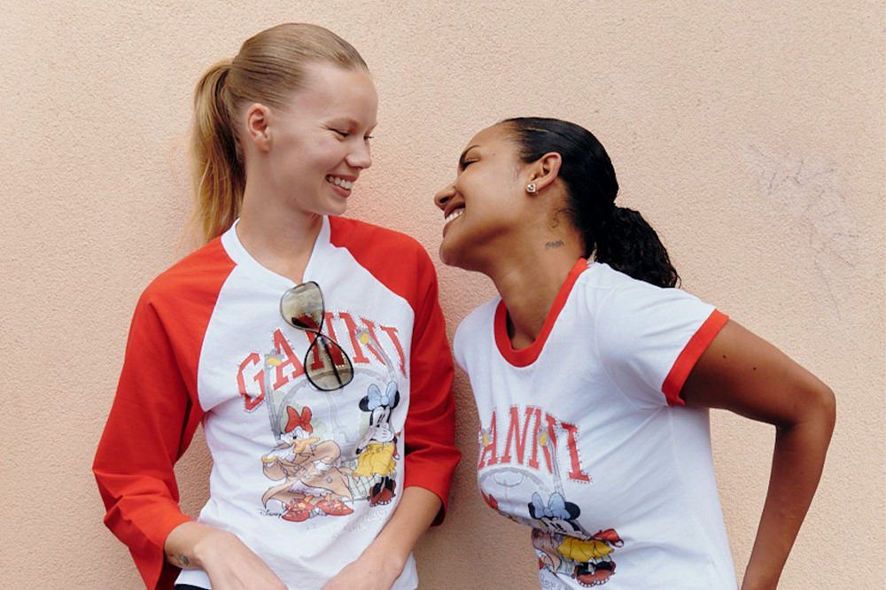 Disney and Luxury Fashion Brand Ganni Continue Partnership With Daisy Duck Collection (EXCLUSIVE)