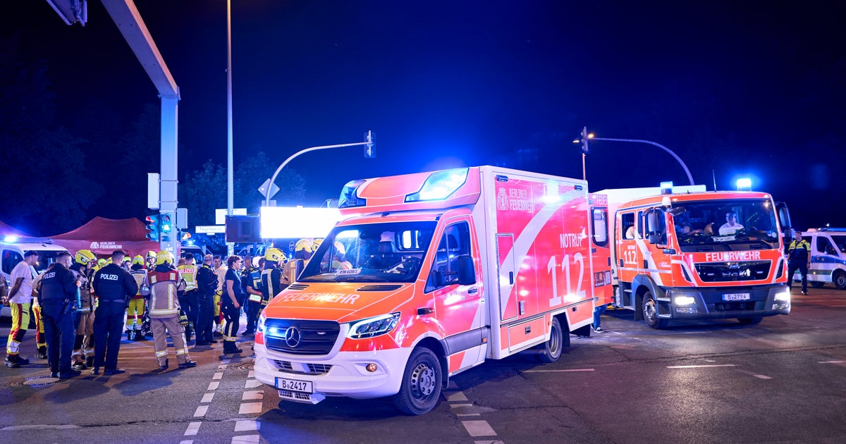 Vehicle crashes into Berlin's Gay Pride parade, killing at least 1 person