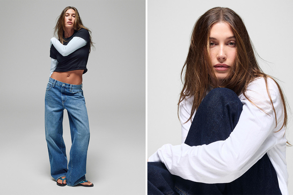 Hailey Bieber Launches ’90s-Inspired Denim Collection With Gap