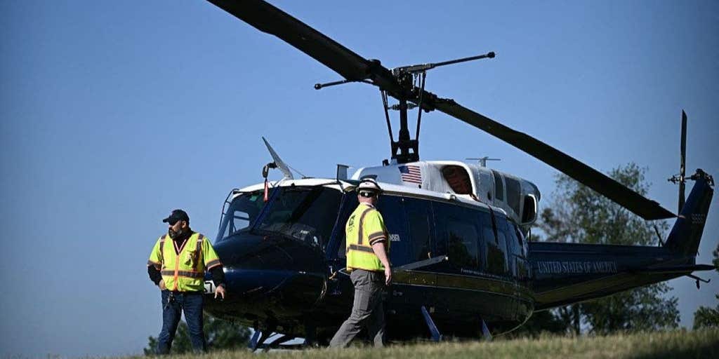 Air Force helicopter makes emergency landing in DC