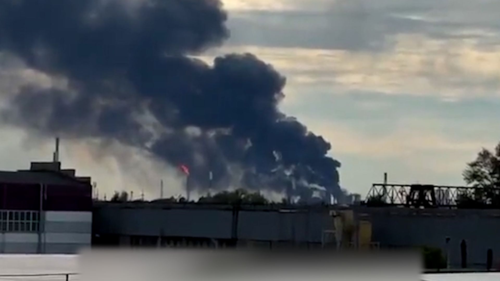 Ukrainian drones hit Russian fuel tankers