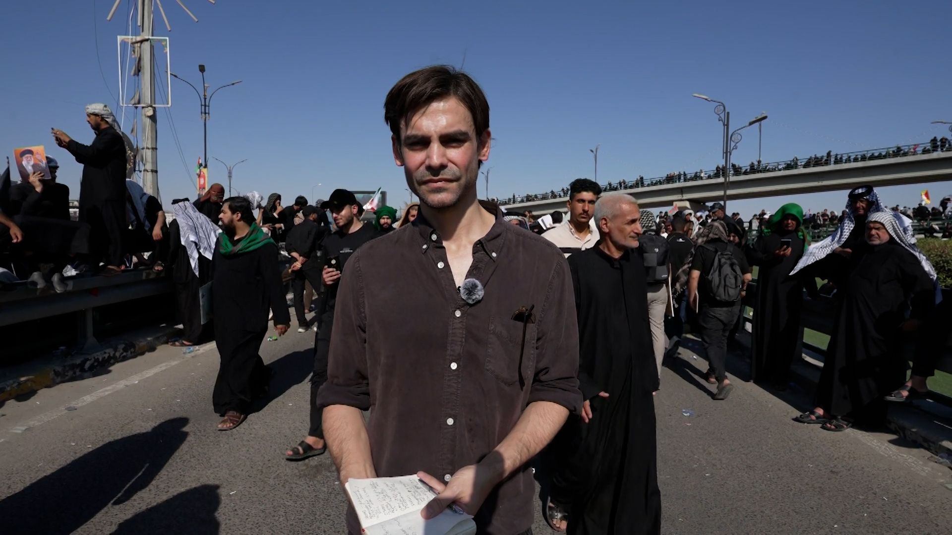 Iran’s supreme leader’s coffin arrives in Najaf