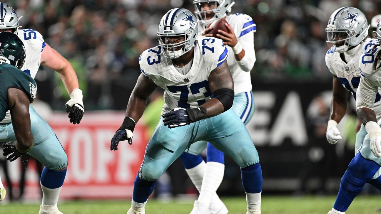 NFL evaluators pick the top 10 interior O-linemen …