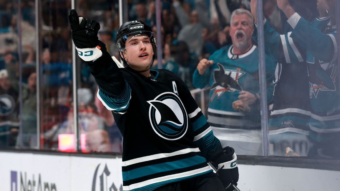 Macklin Celebrini on Sharks contract talks, Sidney…