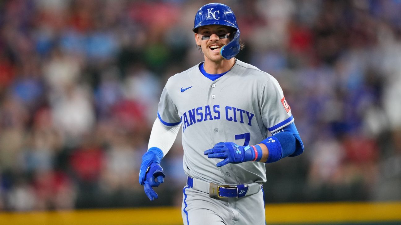 Royals SS Witt heads to IL for first time in caree…