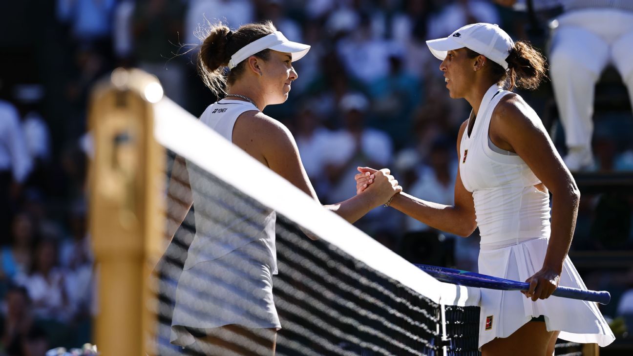 Keys falls; Paolini wins with 'idol' Federer watch…