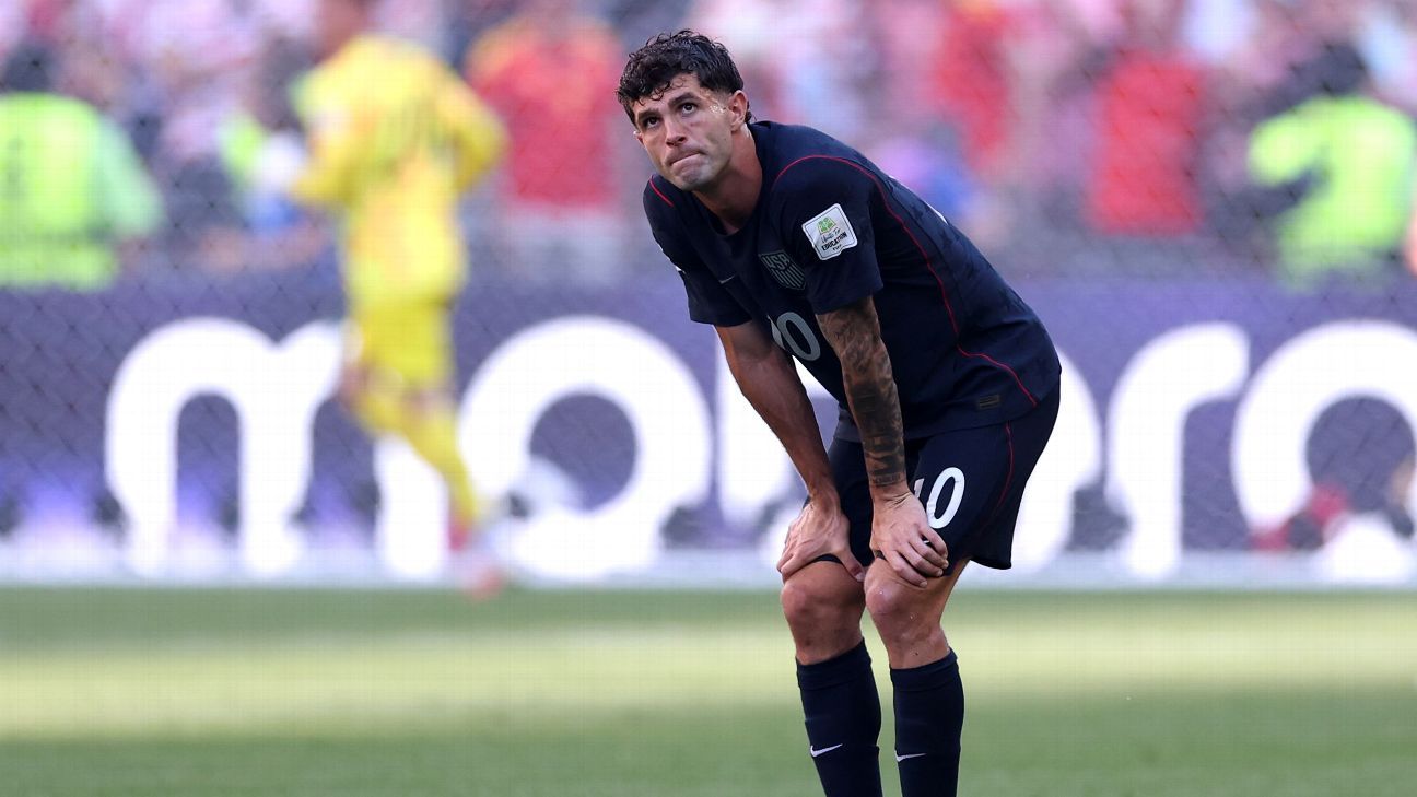 Instead of its biggest World Cup star, Pulisic was…