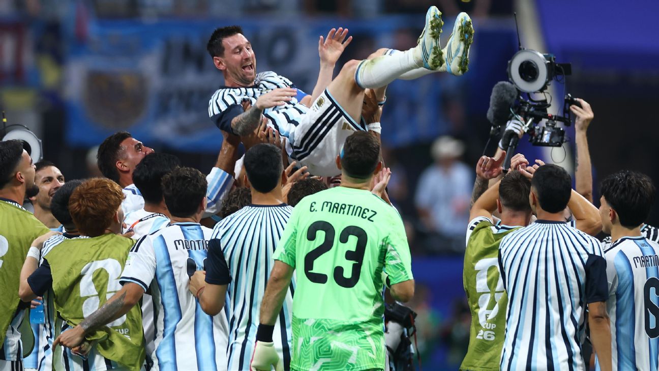 Argentina, Messi complete epic comeback vs. Egypt,…