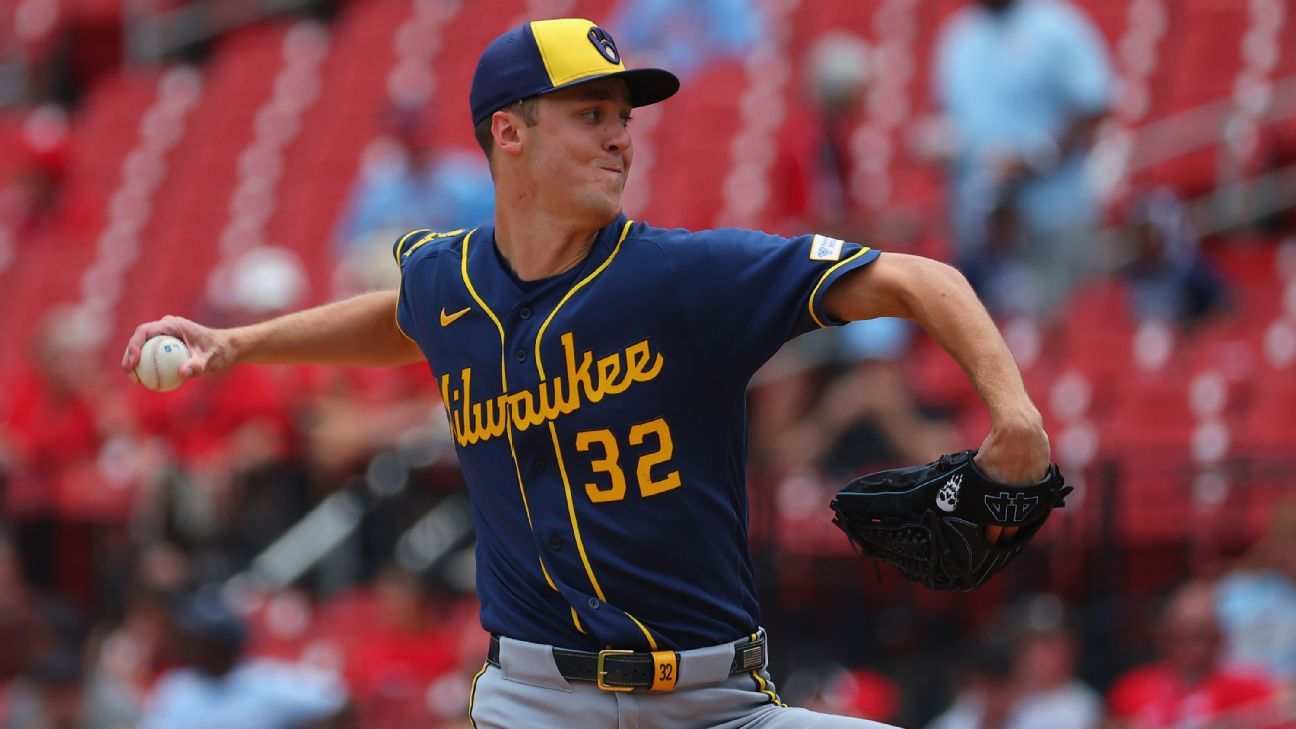 Brewers' Misiorowski (arm fatigue) to miss ASG