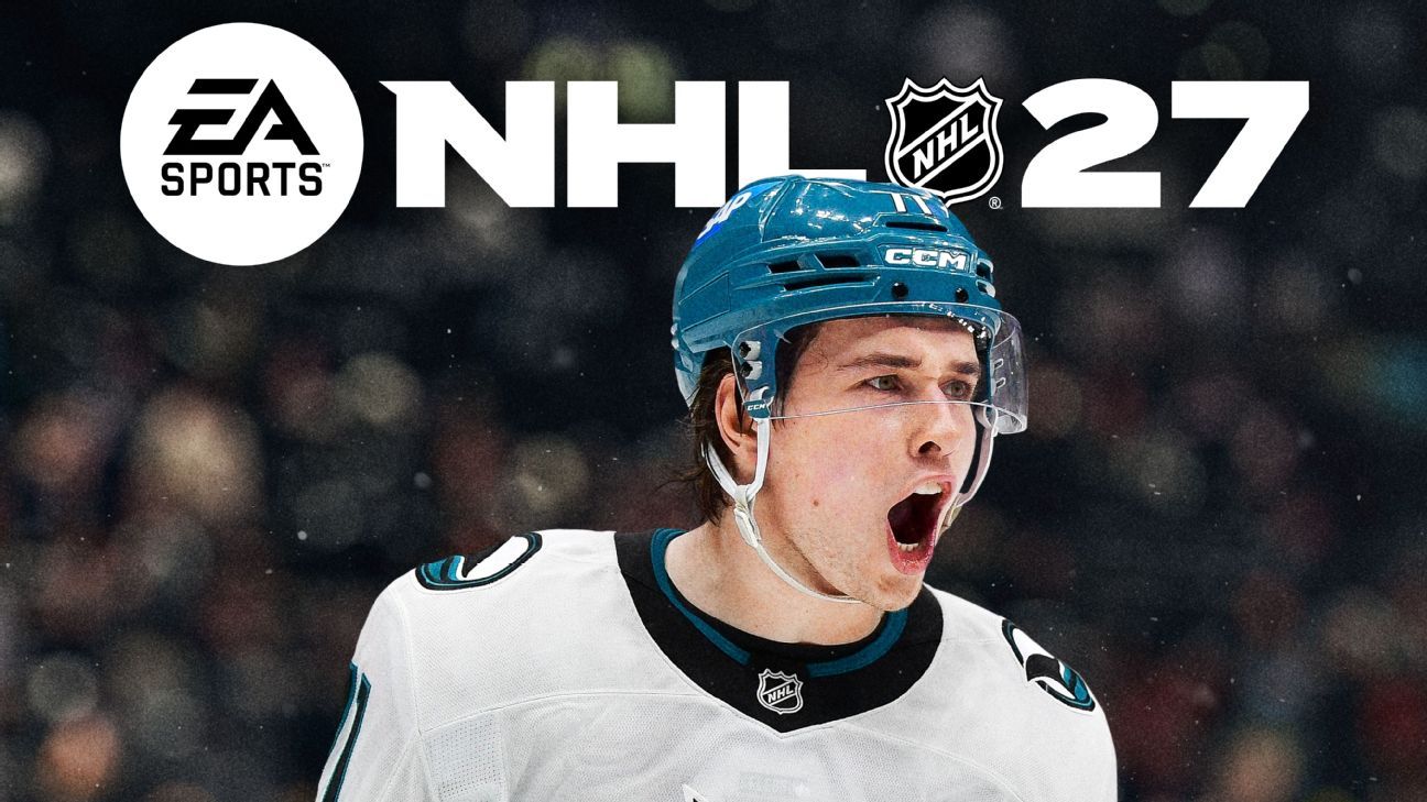 Celebrini, 20, youngest on EA Sports' NHL cover