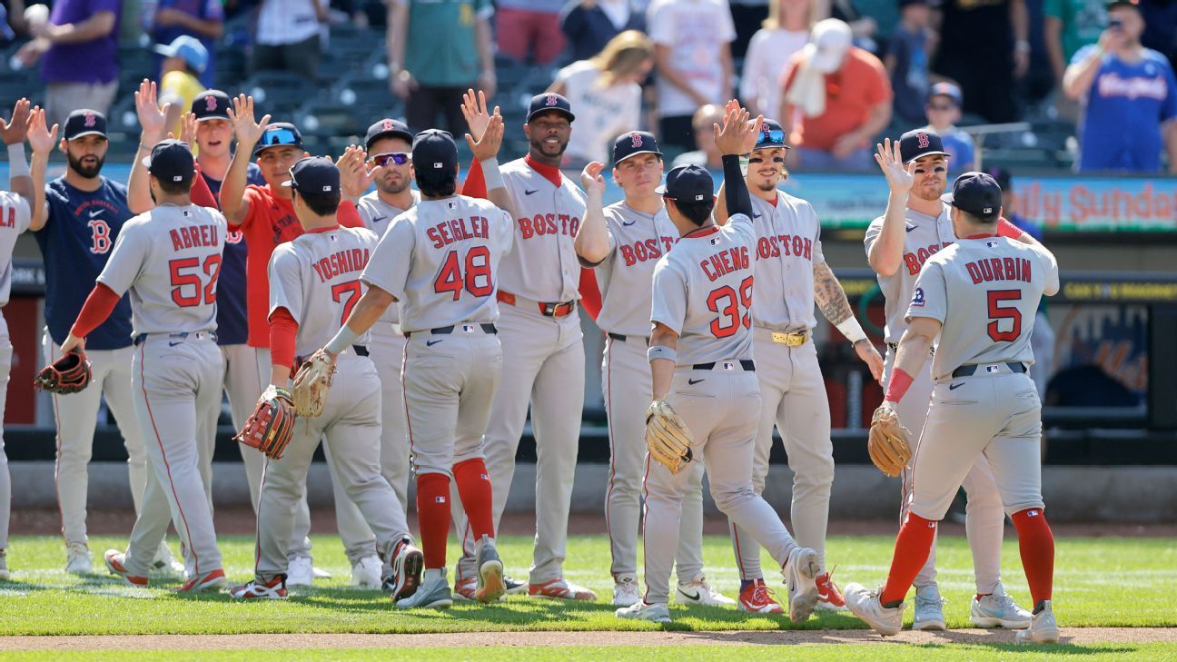 Boston's silver lining? Red Sox win 9 straight aft…